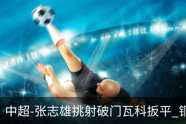 中超-张志雄挑射破门瓦科扳平 铜梁龙1-1泰山12轮不胜