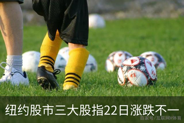纽约股市三大股指22日涨跌不一