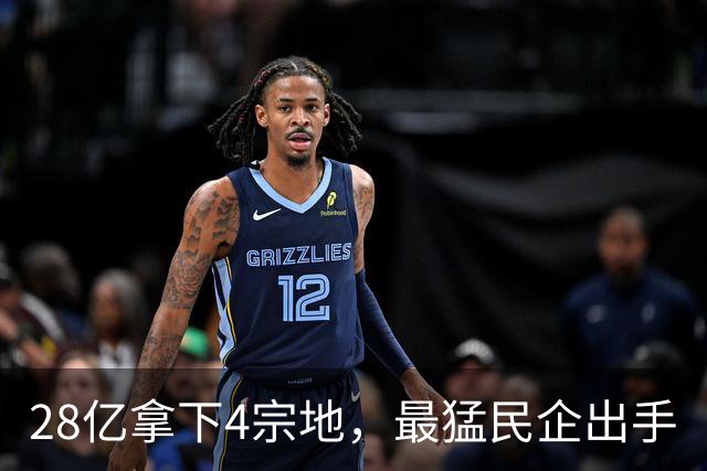 28亿拿下4宗地，最猛民企出手